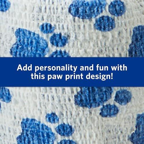 OVIK Health PetFlex Paw Pack – Flexible Self-Adhering Elastic Bandage for Wound Care – First Aid Wrap for Small Animals Like Dogs, Cats, and Other Pets - 2 inch, 6 Rolls - görsel 6