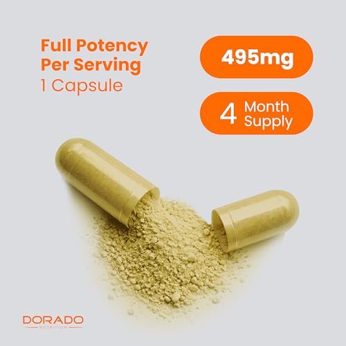 Turmeric Curcumin Supplement with Black Pepper, Ginger, Moringa (Made with 95% Curcuminoids) Third Party Tested, Non-GMO, Gluten Free - USA Made - (120 Capsules) - görsel 12