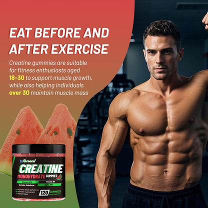 inGreens Creatine Monohydrate Gummies 6g for – Vitamin B6 & B12 for Energy: These essential B vitamins help – Image 9