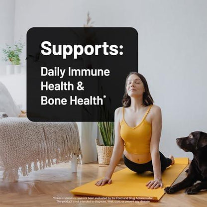 NatureWise Vitamin D3 5000IU + K2 (MK7) 100mcg with Organic Extra Virgin Coconut Oil - Supports Calcium Absorption, Bone & Immune Health - Non-GMO, Soy & Gluten-Free - 90 Softgels [90-Day Supply]