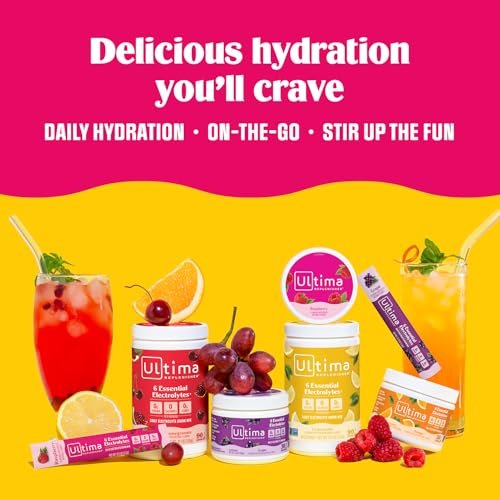 Ultima Replenisher Daily Electrolyte Powder – Strawberry Margarita Flavor: A refreshing, natural-tasting flavor – Image 16