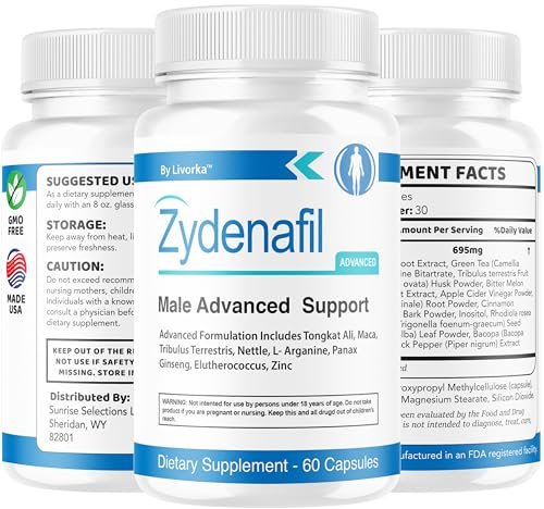 Zydenafil Pills for Men Advanced Formula – – Servings Per Container: 30 – Image 7