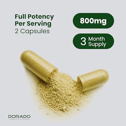 Organic Moringa Capsules (180 Count) Pure Organic Moringa Leaf Powder Supplement - Energy, Skin, Gut Health Support - Vegan Safe, Third Party Tested & Non GMO - USA Made - 180 Capsules - görsel 5