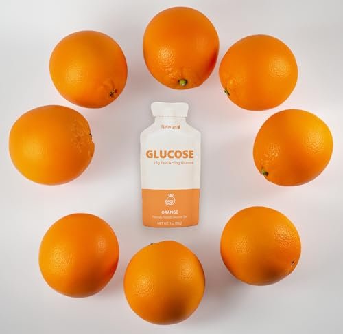 Glucose Liquid Gel, Pack of 10, Orange - 15g Fast-Acting Liquid Glucose - görsel 1