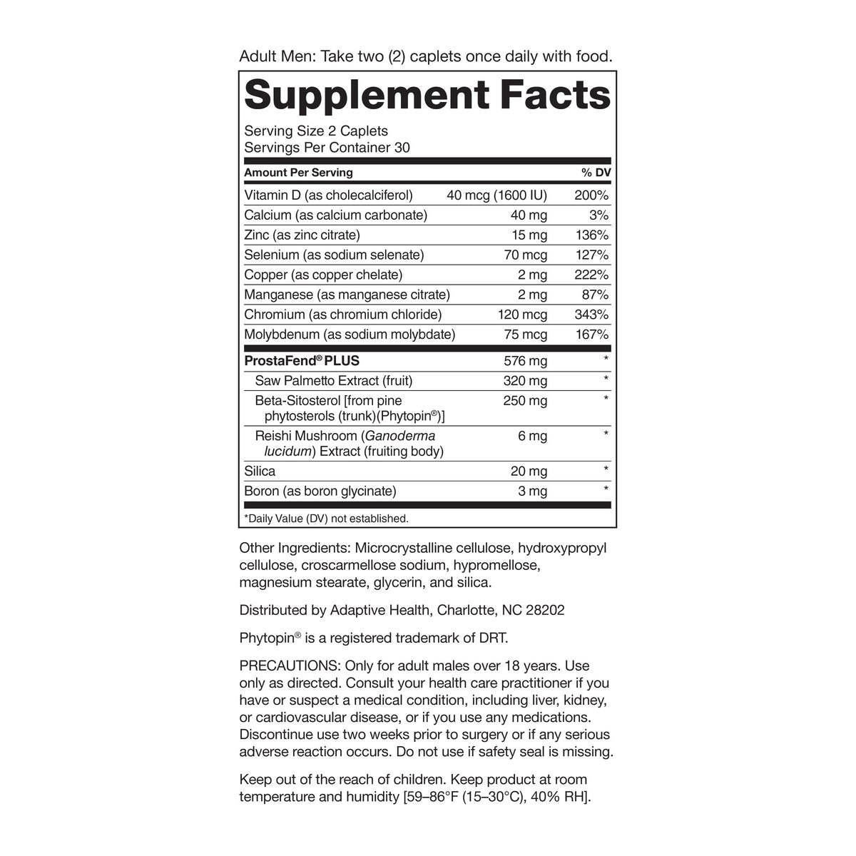 SUPER BETA PROSTATE Advanced with Saw Palmetto - Prostate Health Supplements for Men, Bladder & Urinary Support with Beta-sitosterol, Reishi, Saw Palmetto, Vitamin D, Zinc Oxide, Selenium - 60 Count - görsel 7