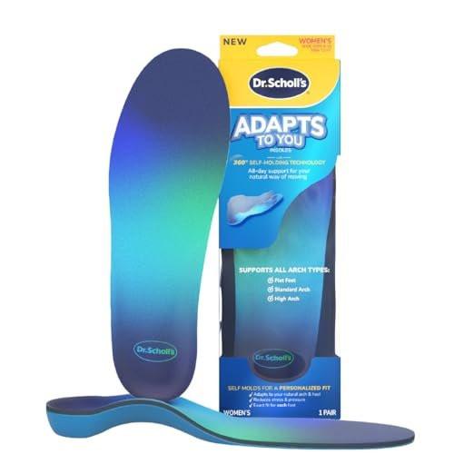 Dr. Scholl’s Adapts to You Insoles for Women – Self-Molding Foam, Flexible Arch Support, Shock-Absorbing, Size 6-10 - görsel 4
