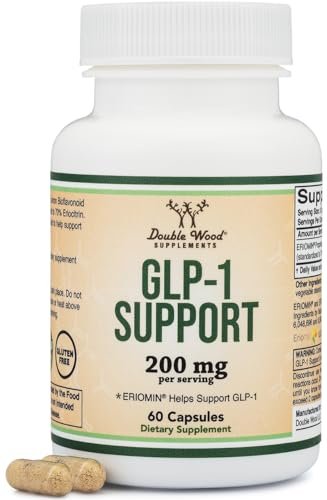 GLP-1 Supplement - Clinically Studied Bioflavonoid Extract to Help Support Natural GLP-1 Levels and Promote Gut Health (200mg, 30 Servings) Std to 70% Eriocitrin and 5% Hesperidin by Double Wood - görsel 3