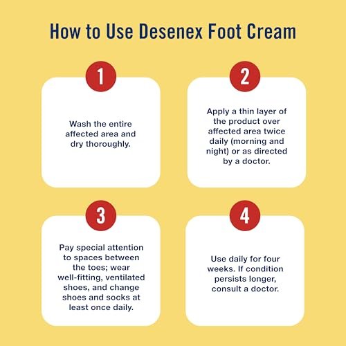 Desenex Anti-Fungal Foot Cream, Prescription-Strength 2% Miconazole Nitrate, Cures Most Athlete's Foot, Helps Relieve Itching, Burning & Scaling, All-Day Odor Control, Fresh Scent, 1oz - görsel 3