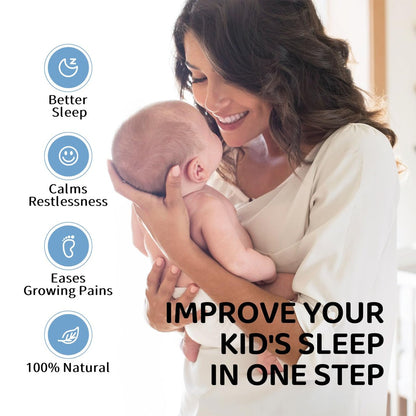 LUusmm Magnesium Lotion for Kids - Organic – Without Melatonin : A safe alternative for children, free from – Image 3