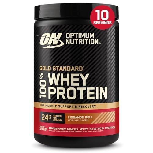 Optimum Nutrition Gold Standard 100% Whey Protein Powder, Cinnamon Roll, 0.68 Pound (Pack of 1) - görsel 3