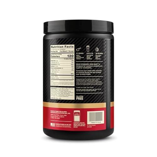 Optimum Nutrition Gold Standard 100% Whey Protein Powder, Cinnamon Roll, 0.68 Pound (Pack of 1) - görsel 1
