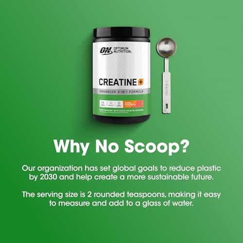 Optimum Nutrition Creatine Monohydrate Plus – Flavor: Strawberry Peach – Image 16