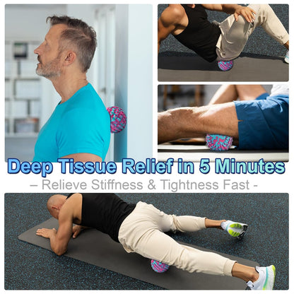 Deep Tissue Massage Ball for Exercise & – Compact and Portable: The 5.1-inch size fits easily in your gym bag or – Image 4