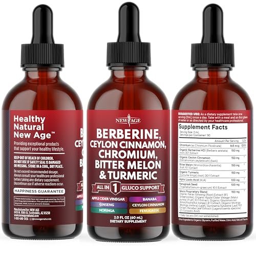 Berberine with Ceylon Cinnamon Supplement – Easy to Use: Simply take the recommended number of drops daily. No – Image 14