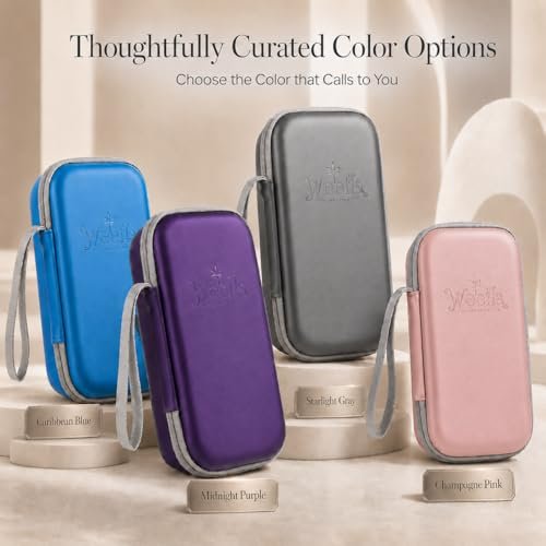 weefla Hard Shell Insulated Cooler Travel Case for Zepbound or Mounjaro Tirzepatide Injector Pens, TSA Approved Cold Pack, Easy to Clean, Compact Syringe Box Holder for Trip & Daily Use (Gray, Dual) - görsel 8