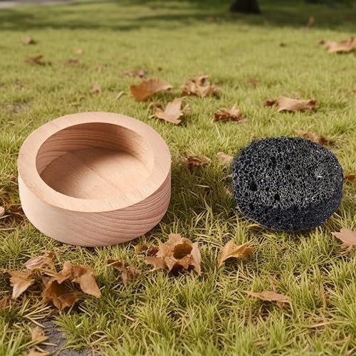 Small Passive Lava Rock Diffuser for Essential Oils Great for Decorating at Desk, Office or Car - görsel 6