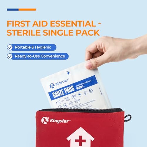 200 Packs Sterile Gauze Pads 4x4 Inch – Sterility: Individually sterile packaged – Image 10