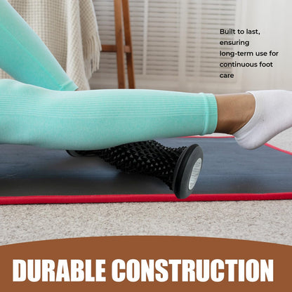 Foot Massager Roller - Portable Arch & Plantar Fasciitis Relief Tool - Deep Tissue Muscle Massage Roller for Feet, Calf, Heel Pain