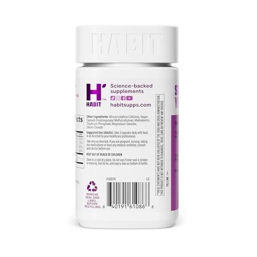Habit Skin Glow – Supports Skin Health with Hyaluronic Acid, Vitamin A Retinol, Vitamin C & E – 60 Capsules - görsel 3