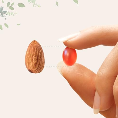 Mega Omega-3 Krill & Fish Oil 2,000mg Equivalent, 240 Softgels | Lemon Flavored | Burpless | Essential Fatty Acids & Astaxanthin | EPA 350mg + DHA 230mg | Heart & Brain Supplement - görsel 11