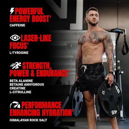 ProSupps Mr. Hyde Signature V2, Pre Workout Powder with Creatine, Beta Alanine & Caffeine - Performance, Energy & Endurance - Clean Fitness & Gym Supplements for Men & Women (Fruit Punch, 30 Servings)