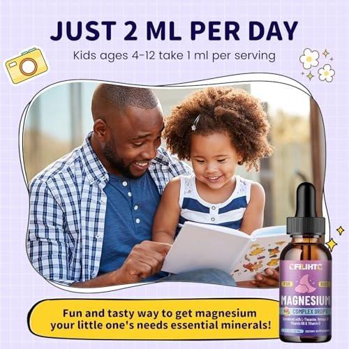 Kids Magnesium Liquid Drops - Magnesium – Dimensions: 3.5 x 1.72 x 5.1 inches – Image 10