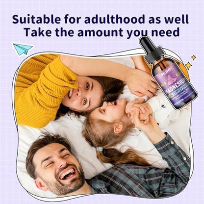Kids Magnesium Liquid Drops - Magnesium – L-Theanine: An amino acid that promotes calm alertness, helping – Image 16