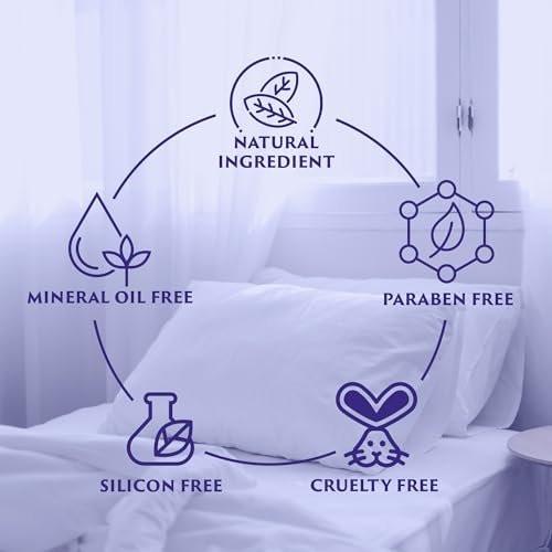 Chamomile Inspired, Lavender Sleep Spray with Melatonin - Relaxing Father Gifts – Natural Pillow Mist for Sleep, Lavender & Cedarwood Blend, Gifts for Teen Girls and Women - görsel 18