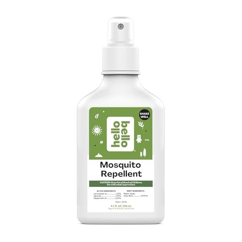 Hello Bello Mosquito Repellent Spritz, Made with Lemongrass and Peppermint Oils, 6.7oz Bottle - görsel 6