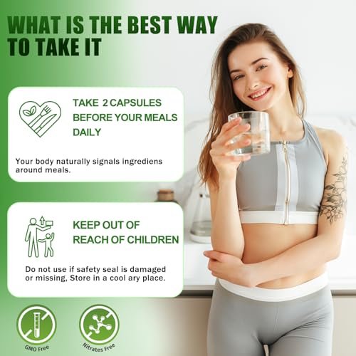 Advanced BHB Supplements, Support Natural Weight Management, Third-Party Tested, Vegan, Gluten Free, Non GMO, 60 Capsules - görsel 7