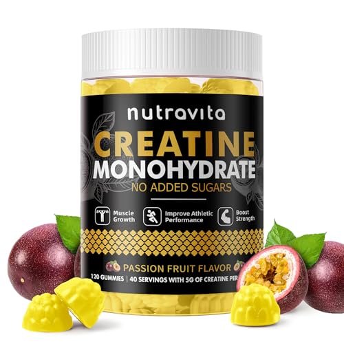 Nutravita NSF Certified Creatine Gummy - – Sugar Free & Vegan: Suitable for various dietary preferences, with no – Image 3