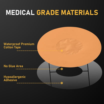 ANGTICS Dexcom G7 Over Patches Waterproof, 30PCS CGM Sensor Patch Stelo Adhesive Patches G7 Overpatch Full Cover Without Hole, 10+ Days Long Stay, Sensor is Not Included (Rainbow)