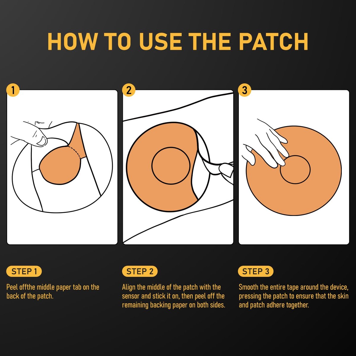 ANGTICS Dexcom G7 Over Patches Waterproof, 30PCS CGM Sensor Patch Stelo Adhesive Patches G7 Overpatch Full Cover Without Hole, 10+ Days Long Stay, Sensor is Not Included (Rainbow) - görsel 11