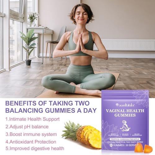 Vaginal Probiotics for Women, Vital Source Feminine Gummies, pH Balance for Women, Premium Feminine Balance Gummies, Promotion of Womens Health - 60Gummies - görsel 3