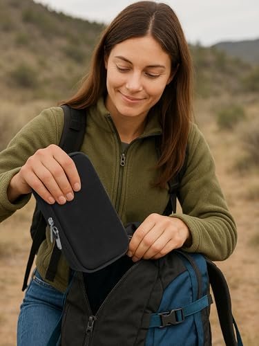 YOUSHARES Insulin Vials Refrigerator Storage Case - 10ml Peptide Vial Protective Holder for Fridge, 18-Slots Diabetic Insulin Small Bottle Organizer Bag Compatible with U-100 Vials - görsel 3