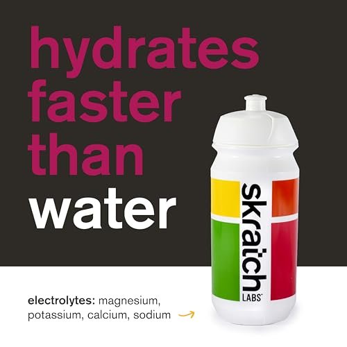 Skratch Labs Hydration Sports Drink Mix – Real‑Fruit Electrolyte Powder for Fast Hydration & Endurance | Passion Fruit Orange Guava | 20 Servings | Vegan, Non‑GMO, Clean Ingredients - görsel 5