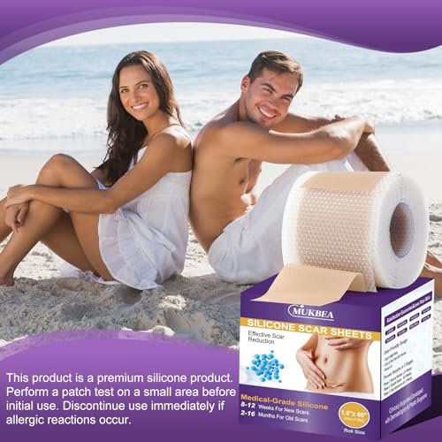 Silicone Scar Sheets, Silicone Scar Tape, – Reusable and Durable: Each roll can be cut to size and reused for up – Image 12