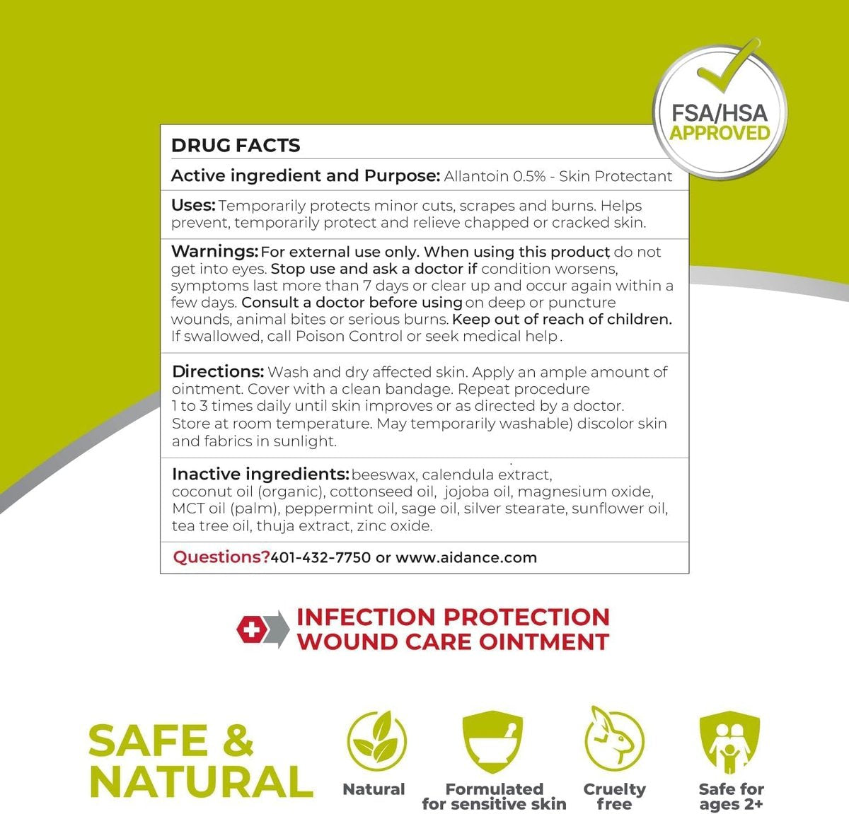 terrasil Wound Care 3X - Wound Healing – Hypoallergenic: Yes – Image 11