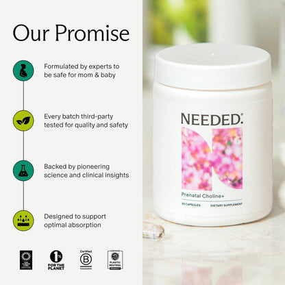 Needed. Prenatal Choline+ Liquid Capsules – Convenient Dosage: One capsule daily provides a significant amount of – Image 9