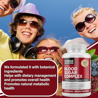 OIMTUE Blood Sugar Complex Supplement – – Form: Capsules – Image 7