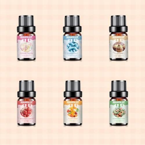 Premium Essential Oil Set, Fragrance Oil for Candle & Soap Making, Essential Oils for Diffusers for Home, Diffuser Oil Scents, Aromatherapy Scented Oils (6X10ml) - görsel 16