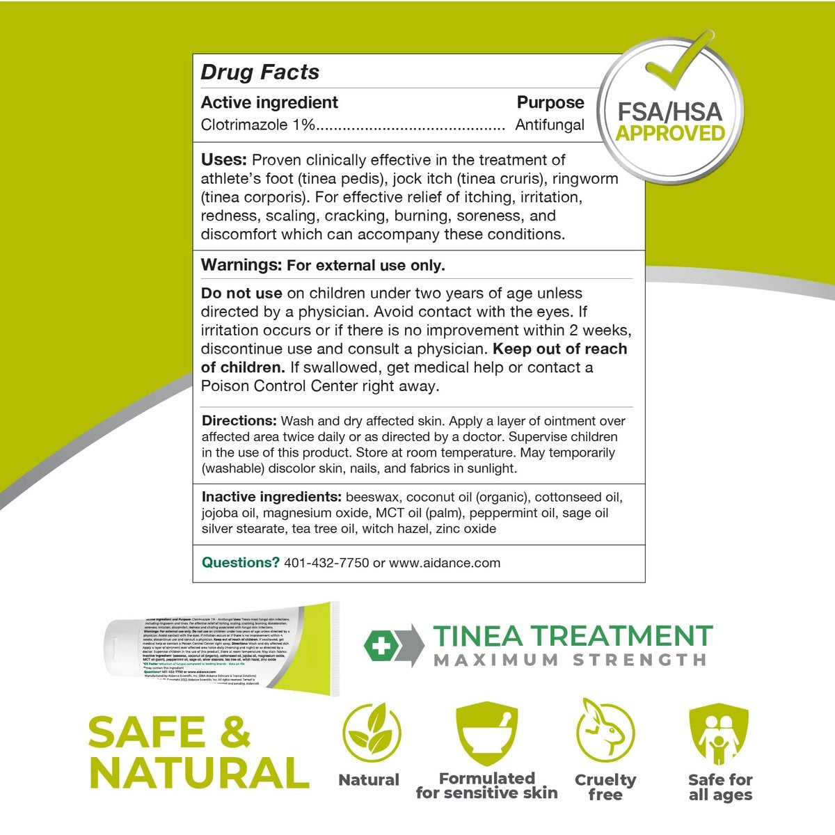 terrasil Tinea Versicolor Treatment Cream – Soothing Relief: Provides immediate relief from itching, irritation, – Image 15