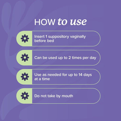 Boric Acid Suppositories for Women 600mg | pH Balance, Vaginal Odor & Itching | Feminine Hygiene & Intimate Health Support | Unscented, Vegan | 30 Ct