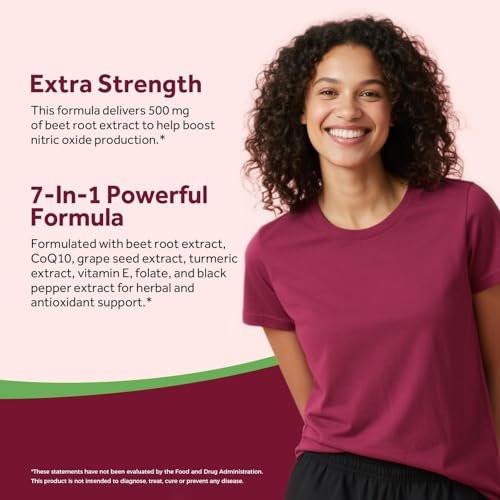 Doctor's Recipes Beet Root Capsules, Beet Root Extract with Grape Seed, CoQ10, Turmeric, Black Pepper for Enhanced Absorption, Supports Heart, Circulation, Energy & Nitric Oxide, Non-GMO, 90 Veg Caps - görsel 8