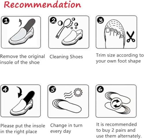 Height Increase Insoles 2-Layer Air up Shoe Lifts Elevator Shoes Insole 1.8 inches(4.5 cm) Heels Lift Inserts for Men and Women - görsel 11