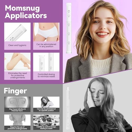 Disposable Vaginal Cream Applicators for Women, Vaginal Gel Applicator with Dosage Markings, Hygienic Threaded Injector Fits Premarin, Estrace, Preseed and Most OTC Gels, and Lubricants (20 Pack) - görsel 14