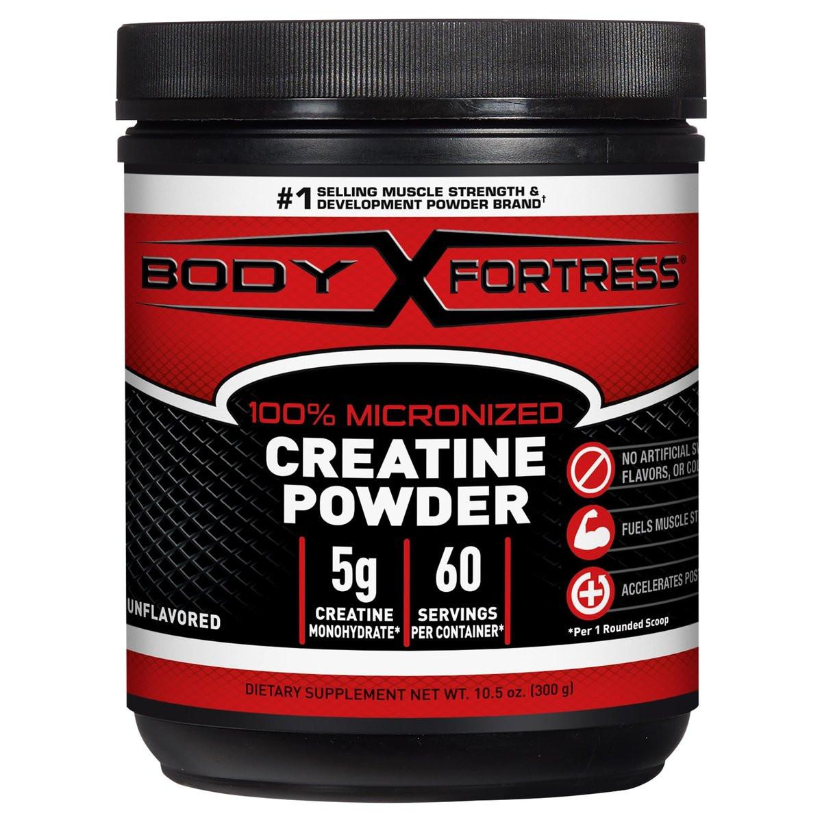 Body Fortress 100% Creatine Monohydrate Powder - Unflavored Micronized Creatine Supplement for Muscle Growth, Strength & Recovery, Pre Workout & Post Workout for Women and Men - 5g Per Scoop - görsel 18