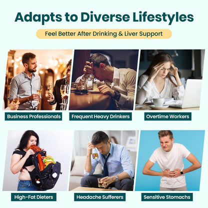 Zaigon Liposomal DHM Supplements, 1000mg Dihydromyricetin with L-Cysteine, Milk Thistle, Electrolytes, Ginger, NAC, L-Theanine & Vitamin B for Recovery After Drinking & Liver Support, 120 Capsules