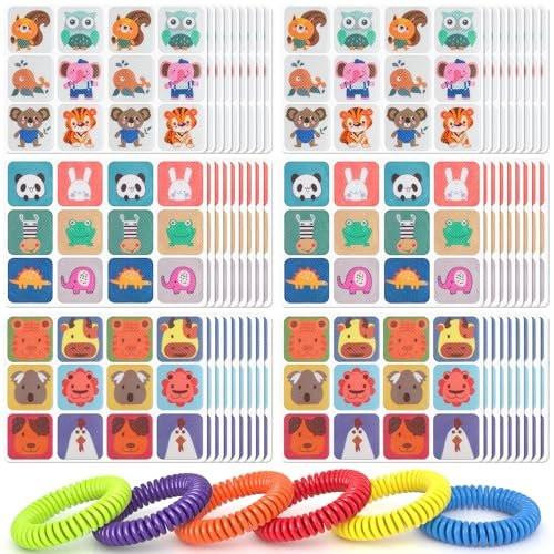 BuggyBands 360 Pack Mosquito Stickers for Kids, with 6 Pack Mosquito Bracelets, Bug Stickers Natural DEET-Free, Plant Ingredients, Mosquito Patches for Outdoor Camping - görsel 13