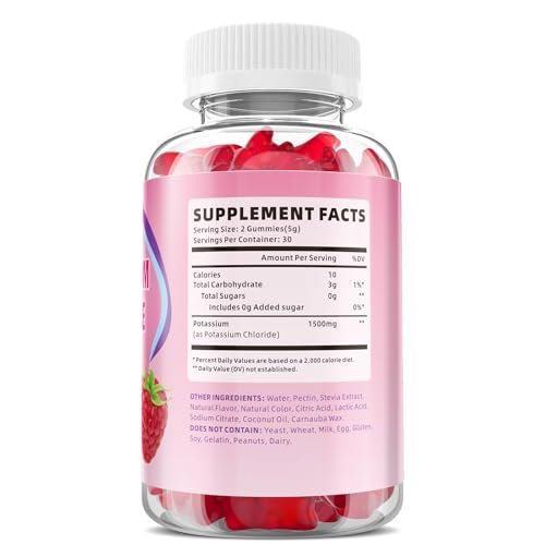 XIAAN Potassium Gummies for Women & Men, – Potassium Source: Potassium Chloride – Image 15